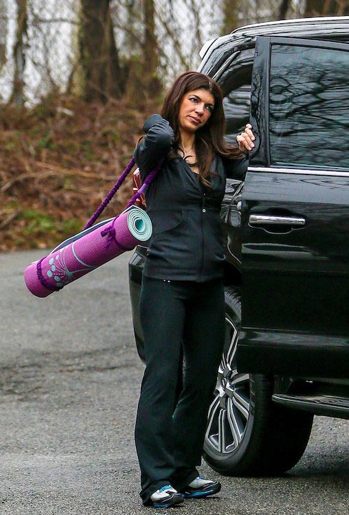 Teresa Giudice after a workout