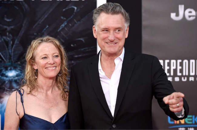 Bill Pullman and wife Tamara Hurwitz at "Independence Day: Resurgence" Premiere in 2016