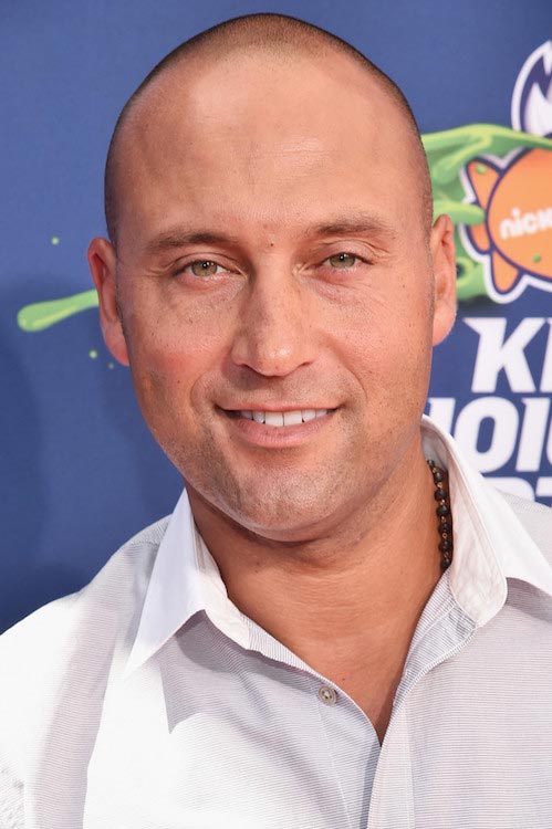 Derek Jeter at the Nickelodeon Kids’ Choice Sports Awards 2015