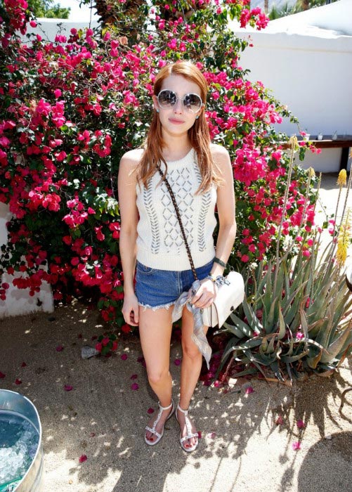 Emma Roberts at Coachella 2016