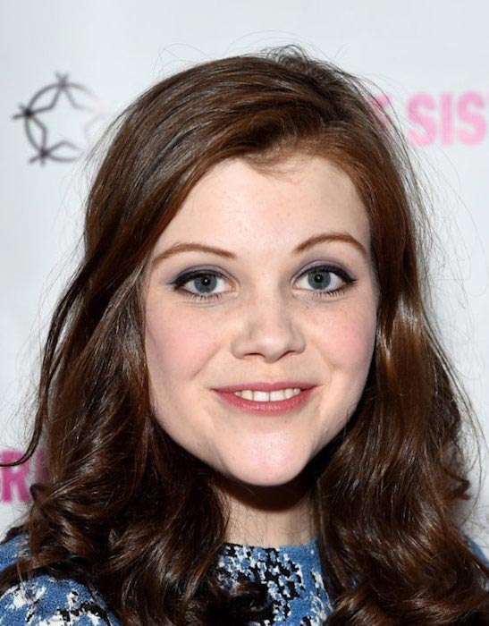 Georgie Henley at "The Sisterhood Of Night" New York premiere in April 2015