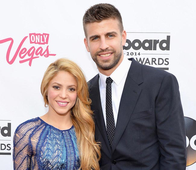 Gerard Pique and Shakira