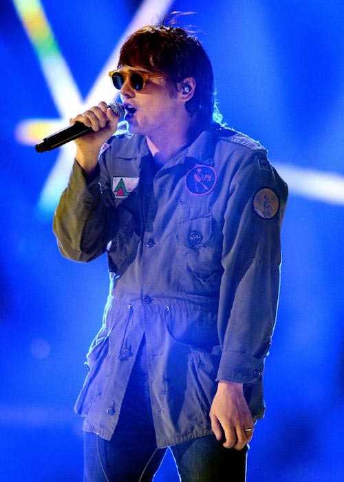 Gerard Way at the 2012 iHeartRadio Music Festival