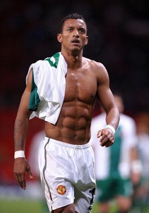 Luis Nani muscular body