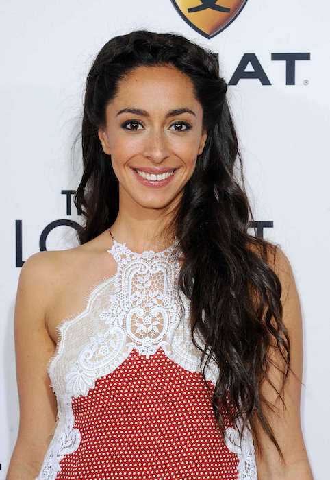 Oona Chaplin at "The Longest Ride" premiere in April 2015