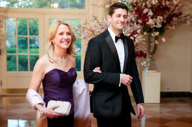 Paul Ryan and his wife