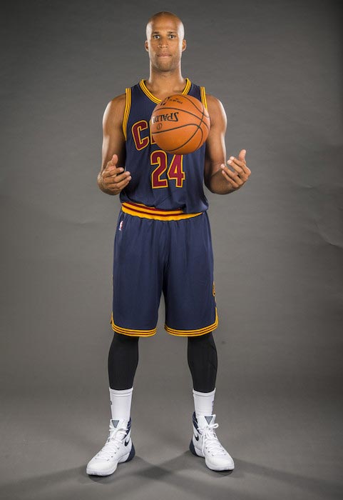 Richard Jefferson during media day on September 28, 2015 in Ohio