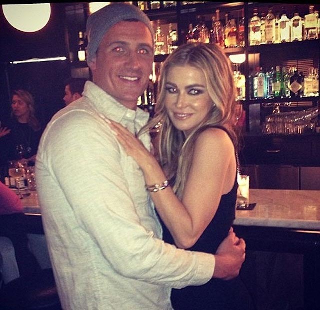 Ryan Lochte and Carmen Electra