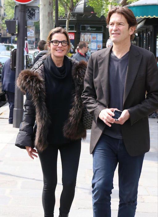 Sela Ward with husband Howard Sherman in Paris on May 17, 2013