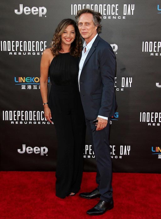 William Fichtner with wife Kymberly Kalil at the "Independence Day: Resurgence" premiere in June 2016