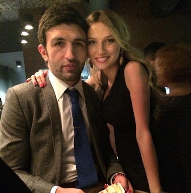 Zaza Pachulia and his wife Tika Alavidze