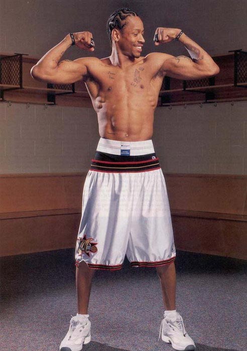 Allen Iverson shirtless body