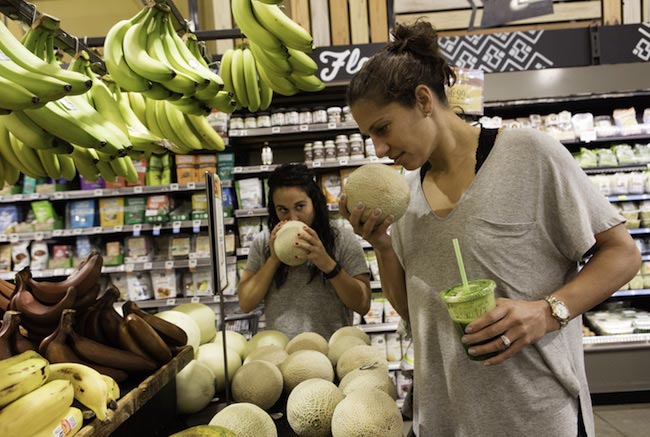 Carli Lloyd at Whole Foods Market