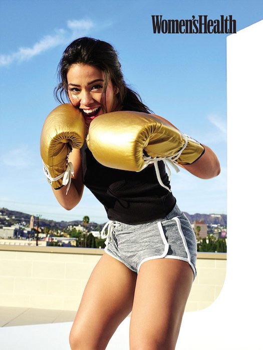 Gina Rodriguez during a Women's Health May 2016 photoshoot