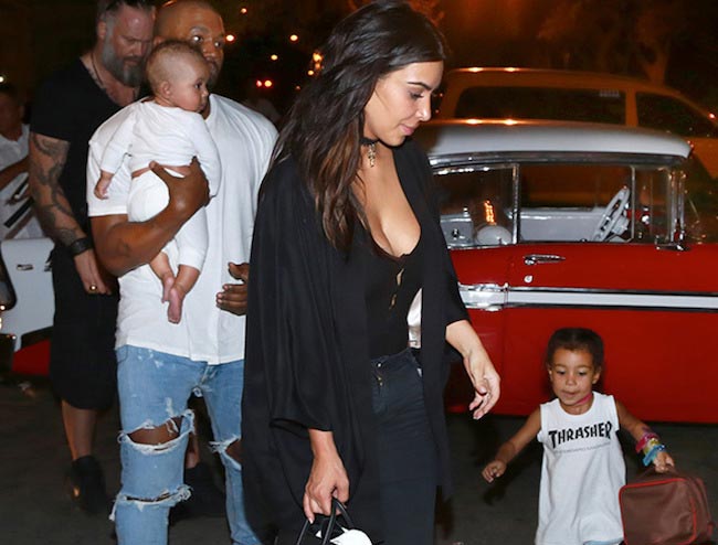 Kim Kardashian family as seen in Cuba
