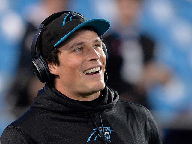 Luke Kuechly close up