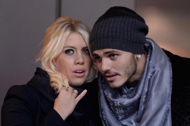 Mauro Icardi and Wanda Nara