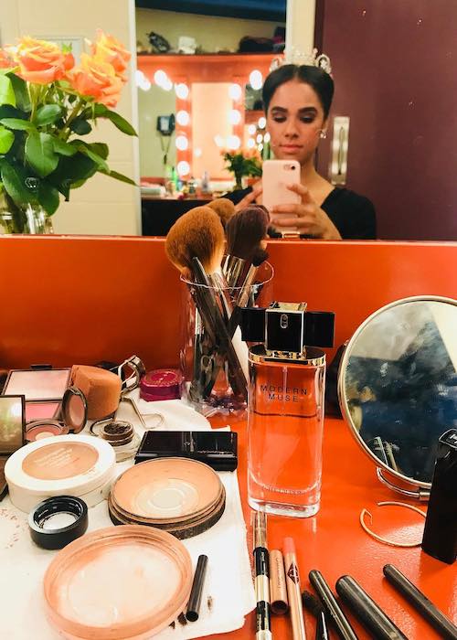 Misty Copeland in an Instagram selfie in November 2017