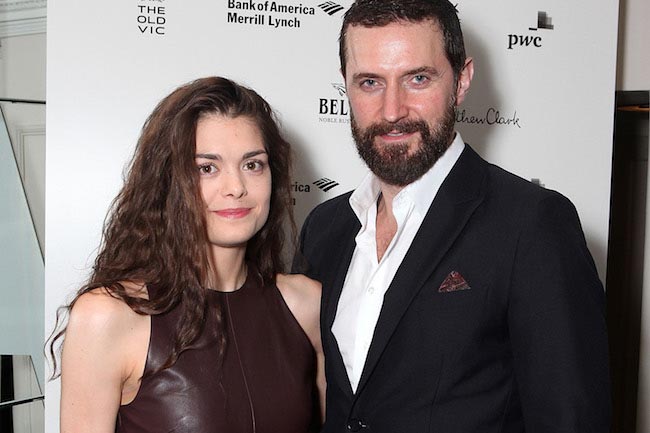 Richard Armitage and Samantha Colley