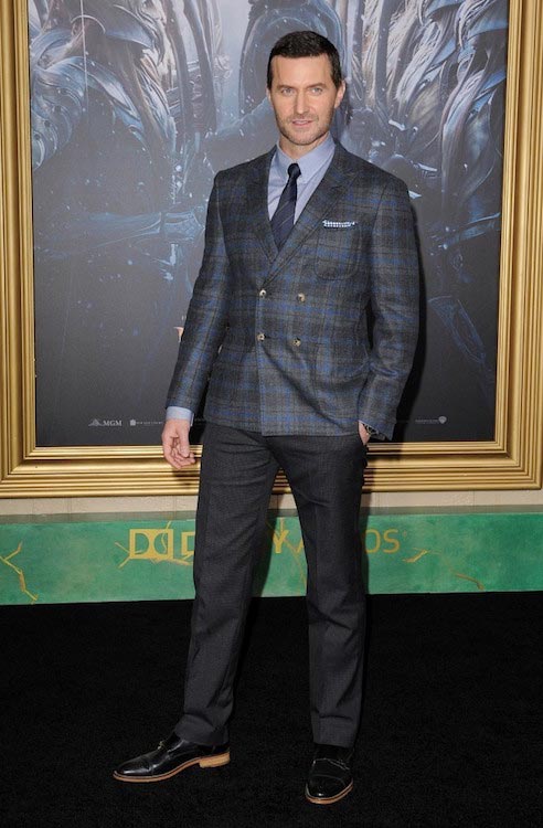 Richard Armitage on the premiere of “The Hobbit of the Five Armies” in Hollywood in 2014