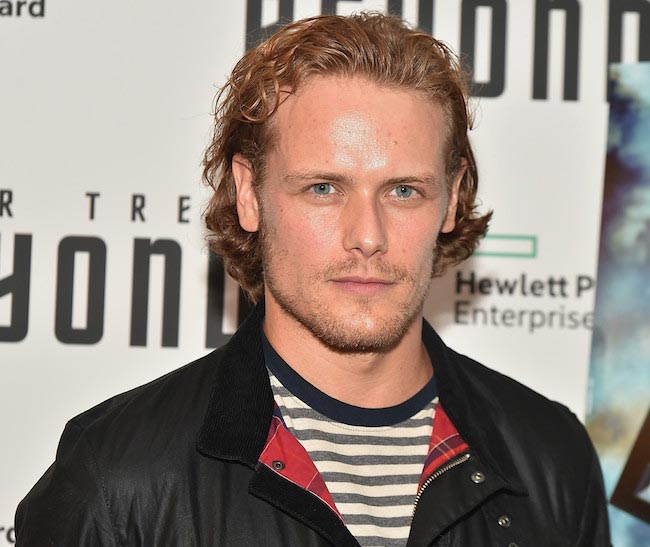 Sam Heughan at the New York Premiere of “Star Trek Beyond” on July 18, 2016