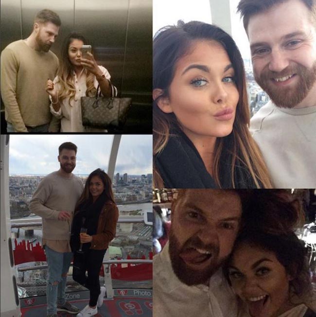 Scarlett Moffatt and Luke Crodden