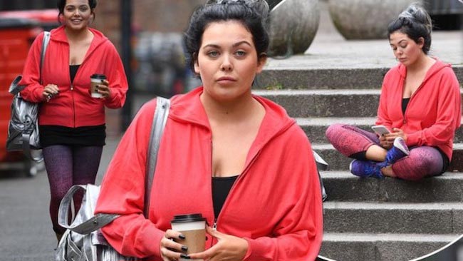 Scarlett Moffatt post workout