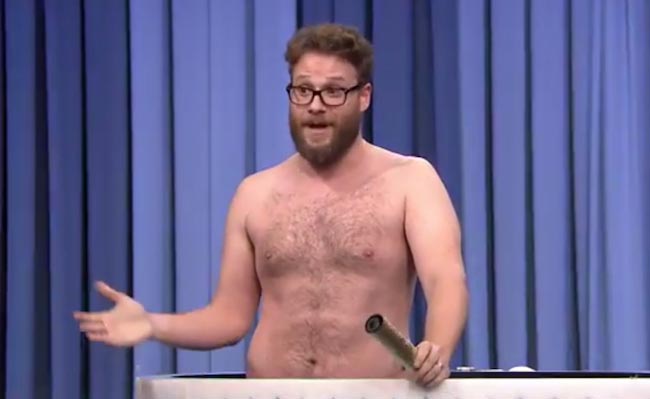 Seth Rogen shirtless body