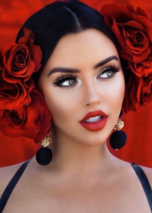 Abigail Ratchford as seen in May 2020