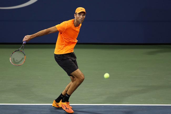 Ivo Karlović during Day 4 of 2016 US Open on September 1, 2016 in NYC