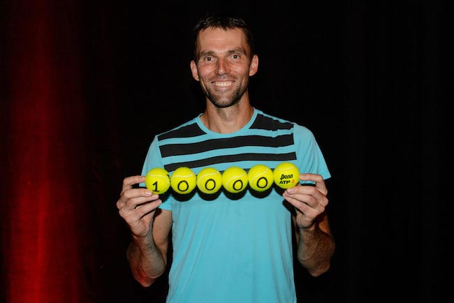 Ivo Karlović became the second player in the history of tennis to achieve 10,000 aces. Picture taken on August 11, 2015 in Montreal, Canada