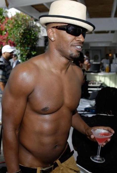 Jamie Foxx shirtless body