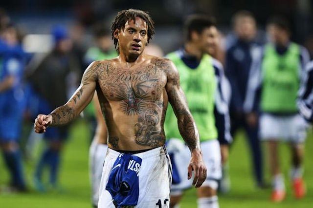 Jermaine Jones shirtless body