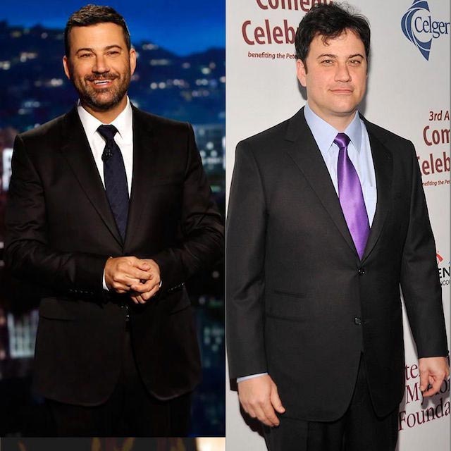 Jimmy Kimmel before and after