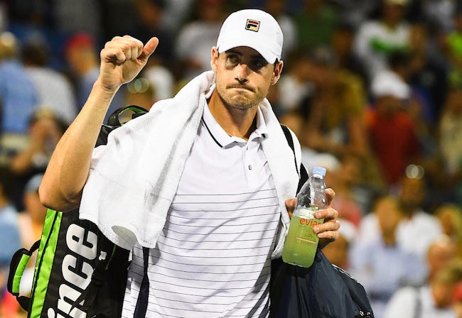 John Isner loss Kyle Edmund 2016 US Open