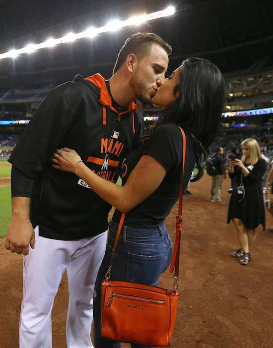 José Fernández and Carla Mendoza in 2015