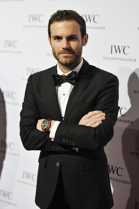 Juan Mata IWC “Come Fly With Us” Dinner Night January 19, 2016 Geneva, Switzerland