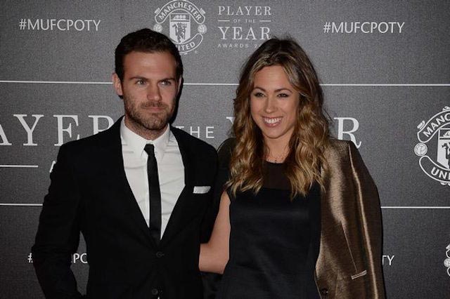 Juan Mata and Evelina Kamph