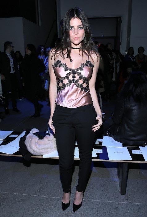 Julia Restoin Roitfeld present at the New York Fashion Week during Altuzarra Fall 2016 Fashion Show