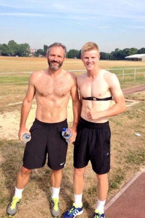 Kyle Edmund shirtless body (Right)