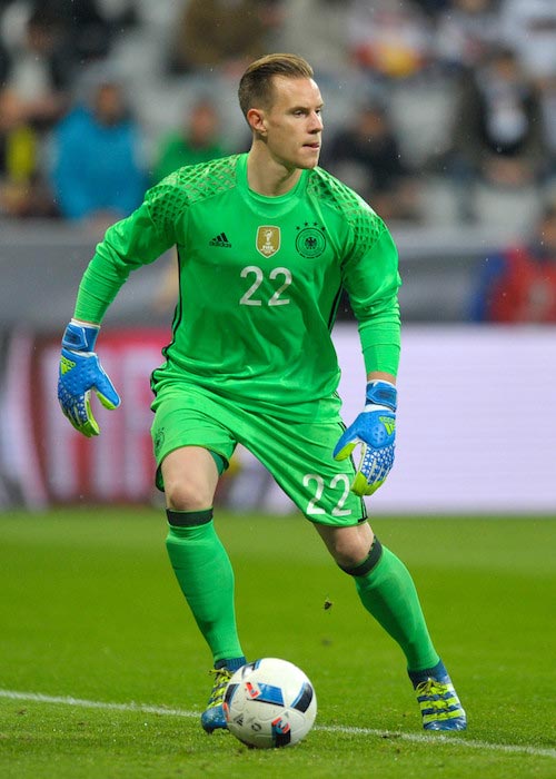 Marc-Andre Ter Stegen during a match between Germany and Italy on March 29, 2016