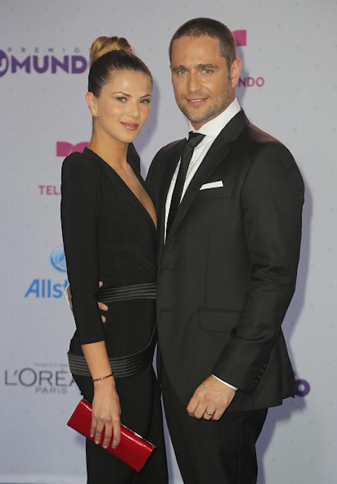 Margarita Munoz and Michel Brown at Tu Mundo premiere in August 2016