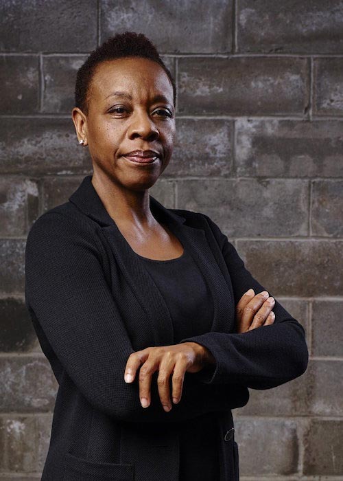 Marianne Jean-Baptiste in a still from her Warner Channel TV series Blindspot