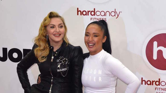 Nicole Winhoffer with Madonna