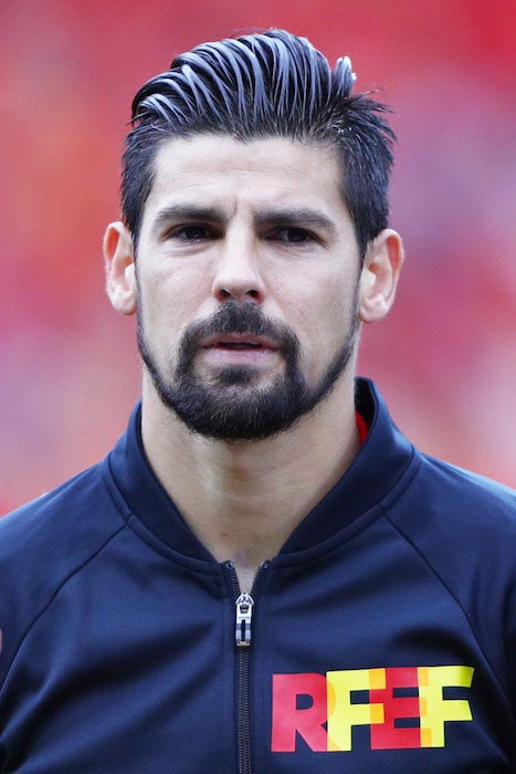 Nolito before a match between Spain and Czech Republic on June 13, 2016 in Toulouse, France