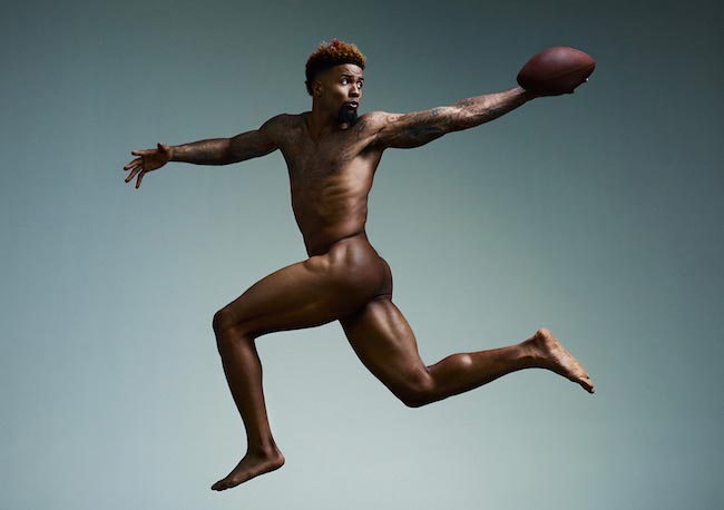 Odell Beckham Jr. shirtless body