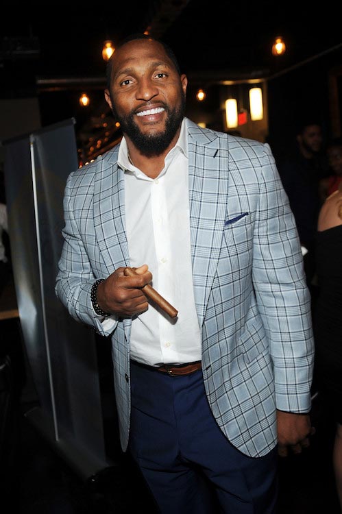 Ray Lewis at the opening of The Time Nyack on May 19, 2016 in New York