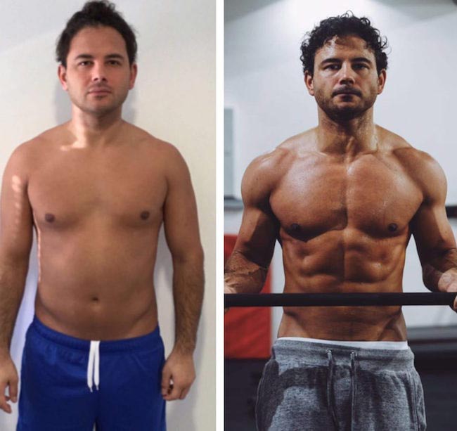 Ryan Thomas 'Before' and 'After'