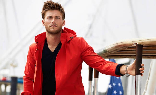 Scott Eastwood looks dapper in the photoshoot