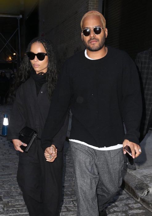 Twin Shadow and Zoe Kravitz February 18, 2016